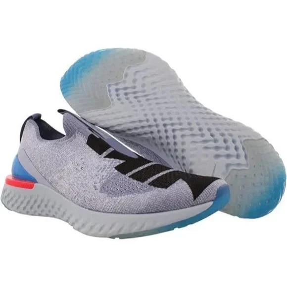 Nike Epic Phantom React Flyknit GS Indigo Fog Kid's Sneakers Size 6Y NO BOX - Picture 5 of 5